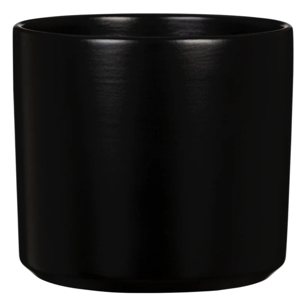 Scheurich Übertopf Monaco 631 Night Black - Breite 13,6 cm, Höhe 12,2 cm