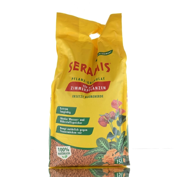 SERAMIS® Pflanzgranulat für alle Zimmerpflanzen - 15 Liter