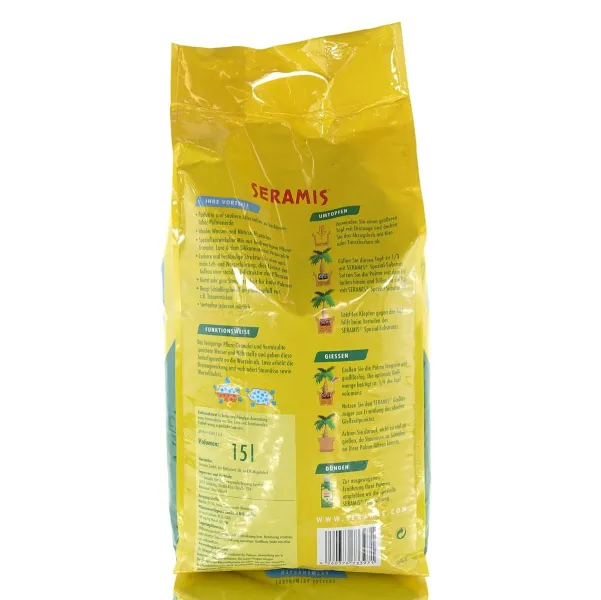 SERAMIS® Spezial-Substrat für alle Palmenarten - 15 Liter