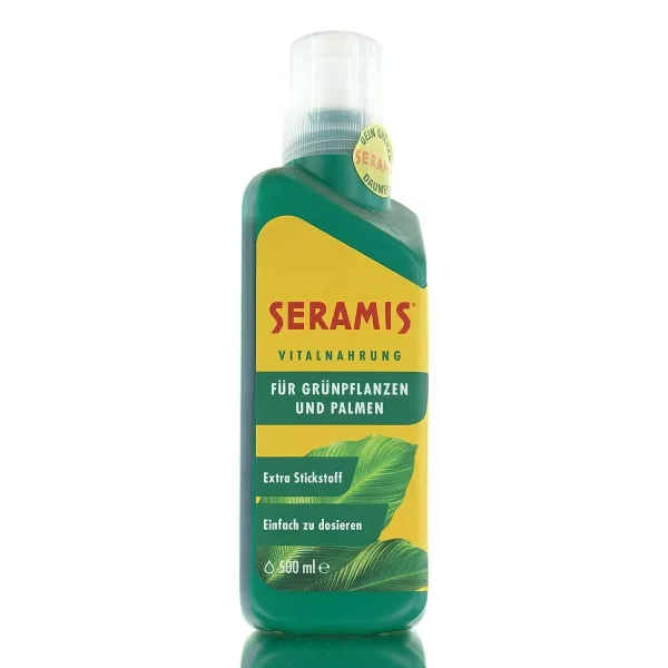 SERAMIS® Vitalnahrung für Grünpflanzen & Palmen - 500 ml SERAMIS® Vitalnahrung für Grünpflanzen & Palmen - 500 ml