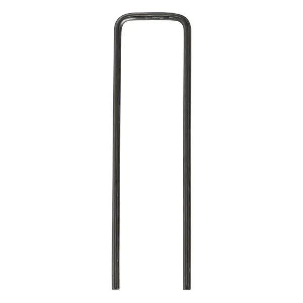 Siena Garden Bodenanker U-Form 14 x 4 cm - 10 Stück, Metall, grau