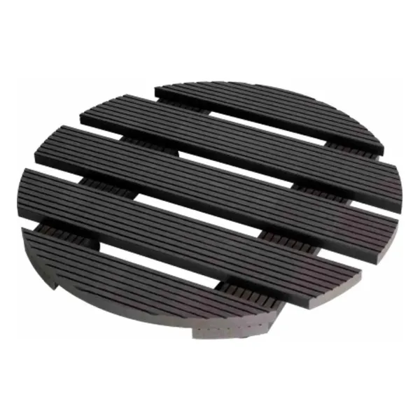 Siena Garden Pflanzenroller WPC anthrazit - 30 cm
