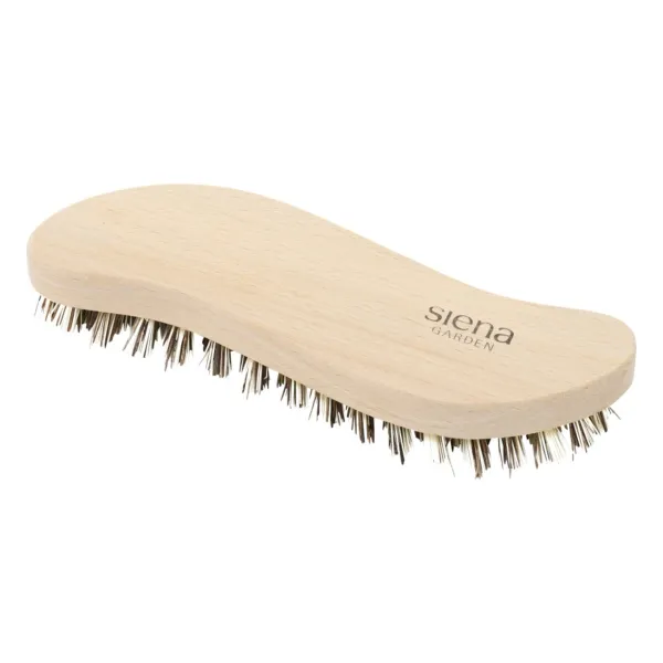 Siena Garden Scheuerbürste Union S-Form - Buche, 20 cm