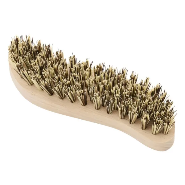 Siena Garden Scheuerbürste Union S-Form - Buche, 20 cm