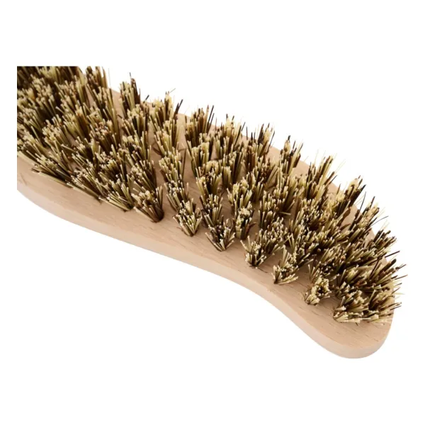 Siena Garden Scheuerbürste Union S-Form - Buche, 20 cm