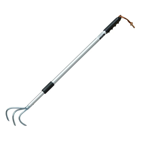 Siena Garden Teleskop-Kleingrubber mit Teleskopstiel 55-101 cm