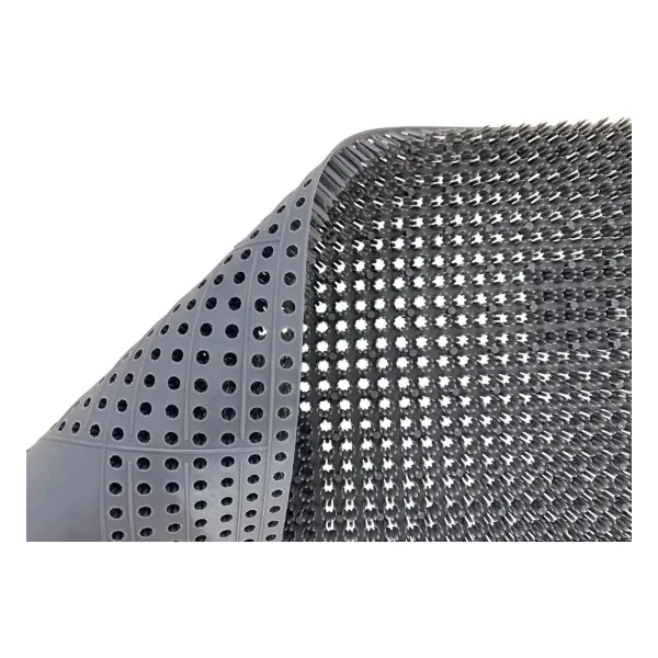 Siena Garden Tropic Fußmatte Grasdessin schwarz - 60 x 40 cm