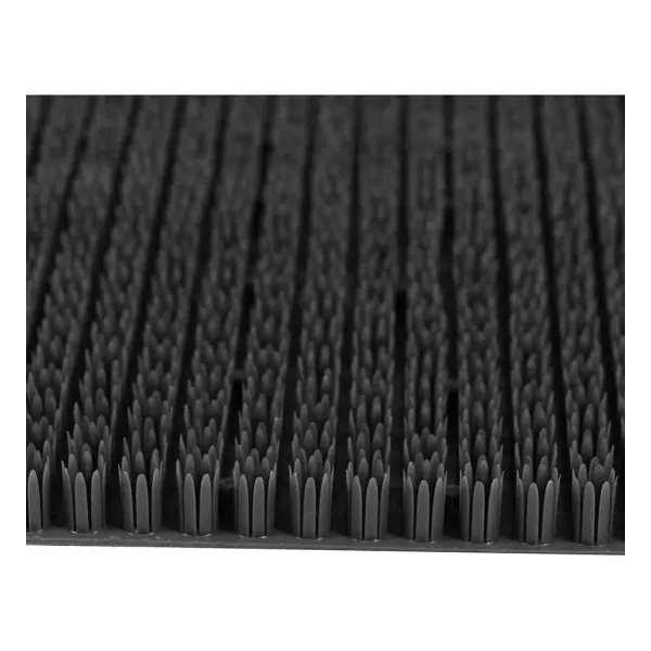 Siena Garden Tropic Fußmatte Grasdessin schwarz - 60 x 40 cm