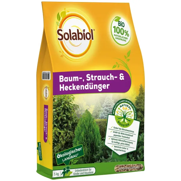 Solabiol® Baum-, Strauch & Heckendünger - 5 kg