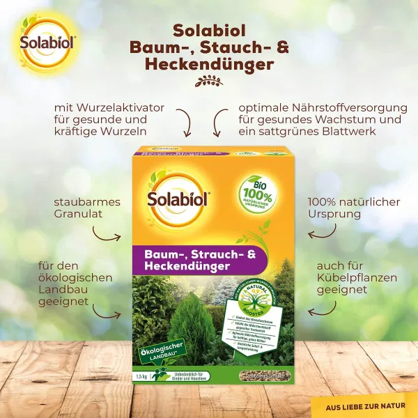 Solabiol® Baum-, Strauch & Heckendünger - 5 kg