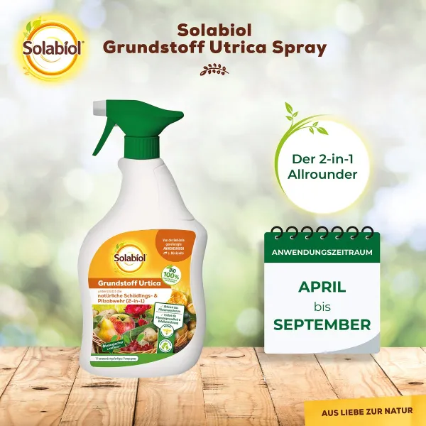 Solabiol® Bio Grundstoff Urtica Spray anwendungsfertig - 1 Liter