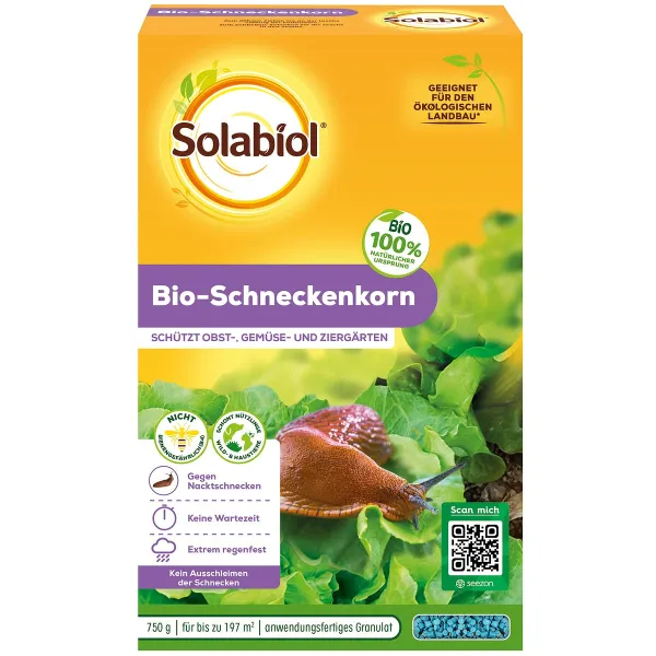 Solabiol® BIO-Schneckenkorn für bis zu 197 m² - 750 g