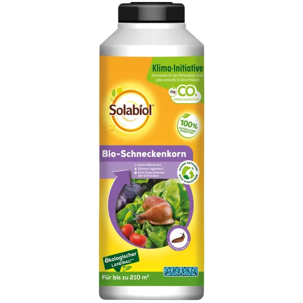 Solabiol® Bio Schneckenkorn für bis zu 210 m² - 800 Gramm Solabiol® Bio Schneckenkorn für bis zu 210 m² - 800 Gramm