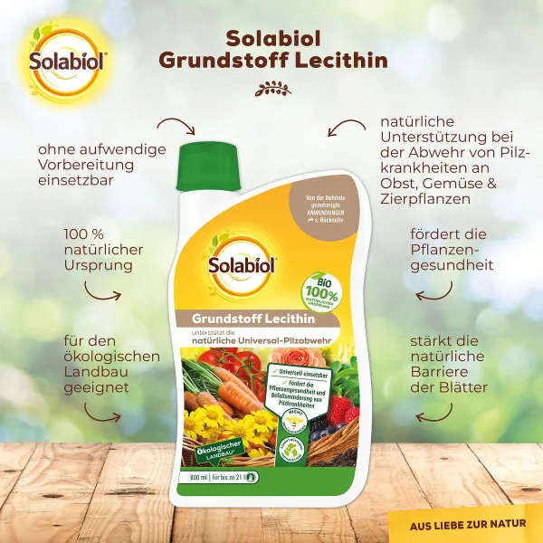 Solabiol® Grundstoff Lecithin für 21 Liter Spritzbrühe - 800 ml