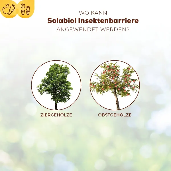 Solabiol® Insektenbarriere für Bäume bis zu 90 cm Umfang - batteriebetrieben