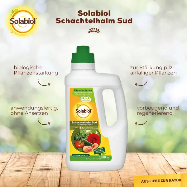 Solabiol® Schachtelhalm Sud für pilzanfällige Pflanzen Konzentrat - 1 Liter