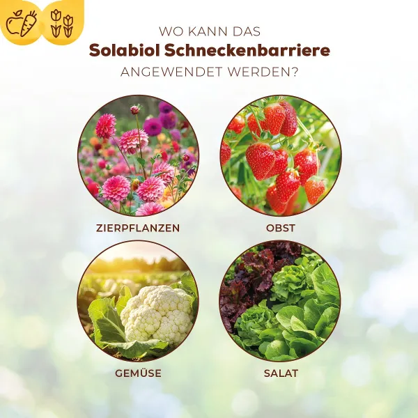 Solabiol® Schneckenbarriere für bis zu 10 Meter - 1,5 kg