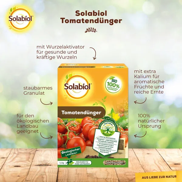 Solabiol® Tomatendünger - 1,5 kg