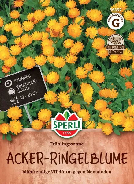 Sperli Acker-Ringelblumen Frühlingssonne - Blumensamen Sperli Acker-Ringelblumen Frühlingssonne - Blumensamen
