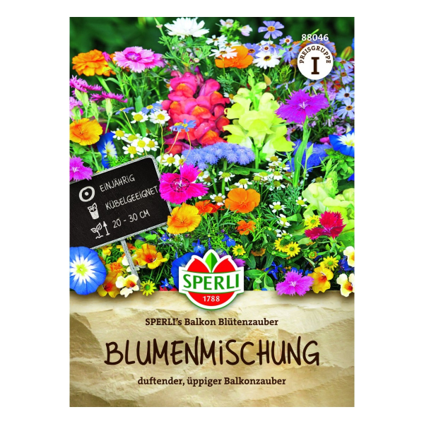 Sperli Blumenmischung Balkon Blütenzauber - 1 Portion
