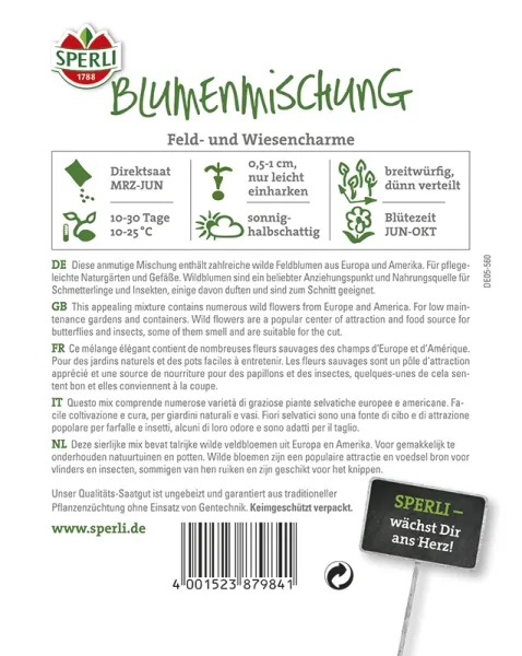 Sperli Blumenmischung Feld- und Wiesencharme - Blumensamen