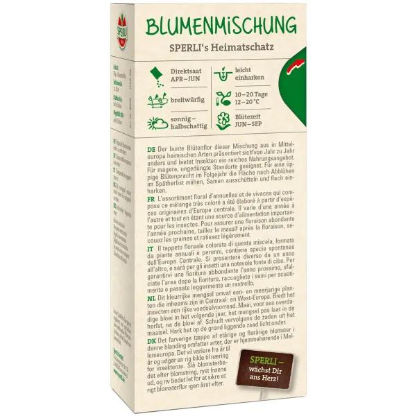 Sperli Blumenmischung Heimatschatz Schachtel - Blumensamen