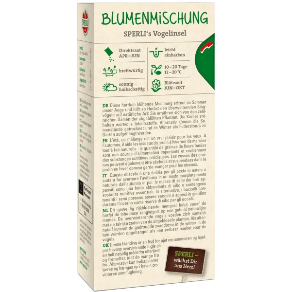 Sperli Blumenmischung Vogelinsel Schachtel - Blumensamen