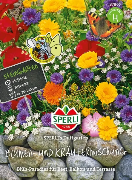 Sperli Blumen- und Kräutermischung Duftgärten - Blumensamen Sperli Blumen- und Kräutermischung Duftgärten - Blumensamen