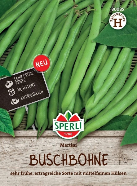 Sperli Buschbohnen Martini - Gemüsesamen