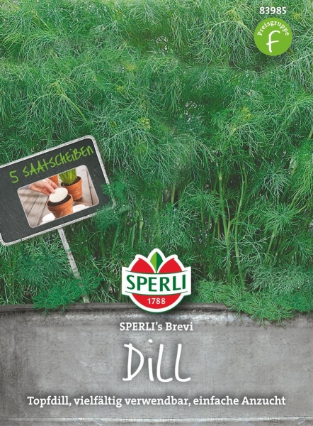 Sperli Dill Brevi - 5 Saatscheiben - Kräutersamen