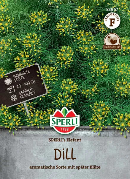 Sperli Dill SPERLI´s Elefant - Kräutersamen