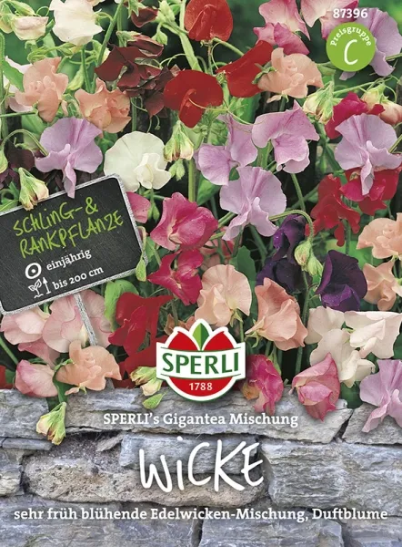Sperli Duftwicken SPERLI´s Gigantea Mischung - Blumensamen Sperli Duftwicken SPERLI´s Gigantea Mischung - Blumensamen