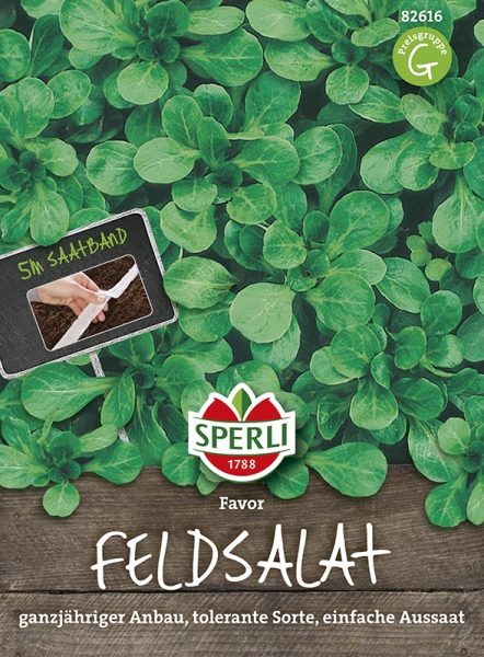 Sperli Feldsalat Favor - Saatband - Gemüsesamen