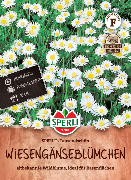 Sperli Gänseblümchen Wildform SPERLI´s Tausendschön - Blumensamen