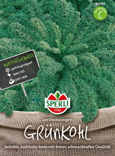 Sperli Grünkohl Lerchenzungen - Gemüsesamen