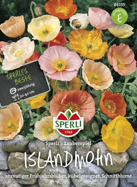 Sperli Islandmohn Sperlis Zauberspiel - Blumensamen Sperli Islandmohn Sperlis Zauberspiel - Blumensamen