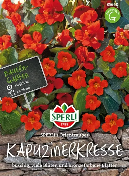 Sperli Kapuzinerkresse Orientzauber - Blumensamen Sperli Kapuzinerkresse Orientzauber - Blumensamen