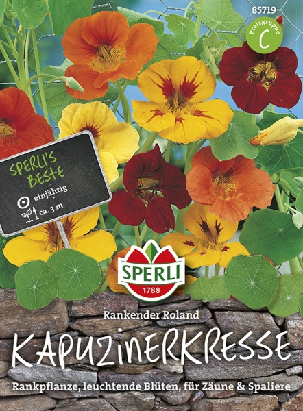 Sperli Kapuzinerkresse Rankender Roland - Blumensamen