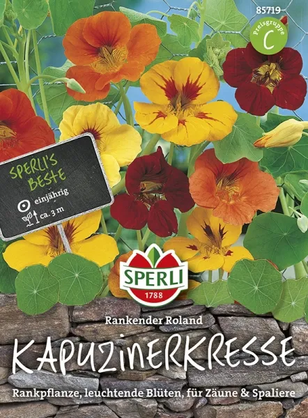 Sperli Kapuzinerkresse Rankender Roland - Blumensamen