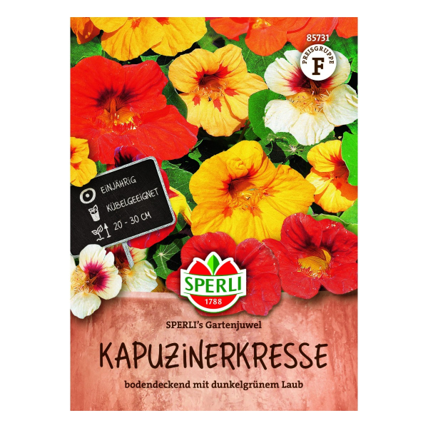 Sperli Kapuzinerkresse SPERLI's Gartenjuwel - Kräutersamen