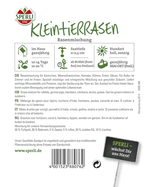 Sperli Kleintier - Wiesen Mischung - Blumensamen