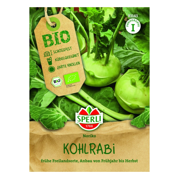 Sperli Kohlrabi weiß Samen - 1 Portion