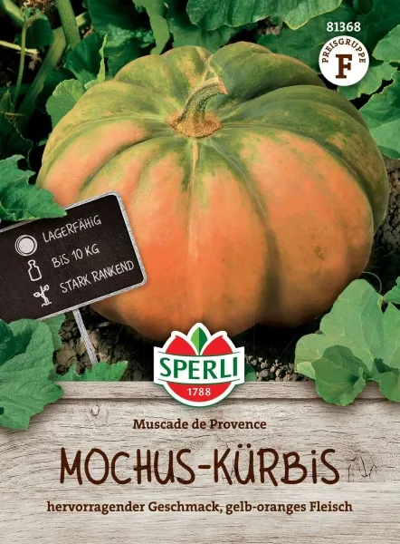 Sperli Kürbis Muscat de Provence - Gemüsesamen