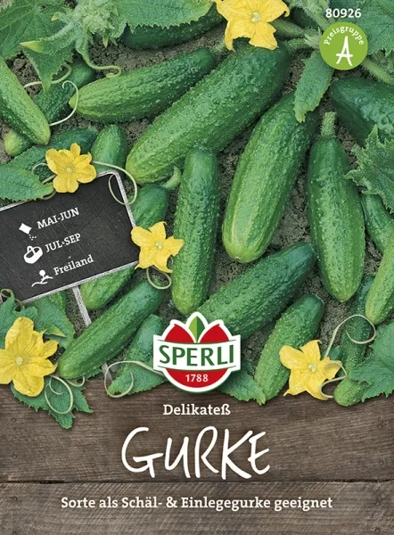 Sperli Landgurken Delikateß - Gemüsesamen