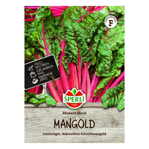 Sperli Mangold Rhubarb Chard Saatgut - 1 Portion