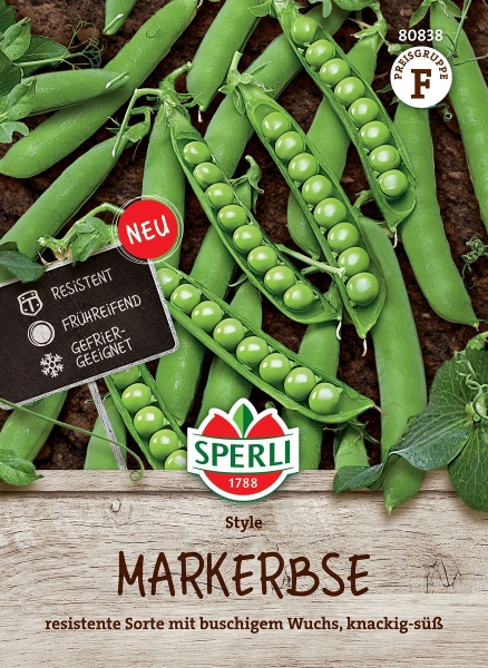 Sperli Markerbsen Style - Gemüsesamen