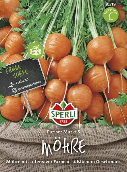 Sperli Möhren Pariser Markt 5 - Gemüsesamen