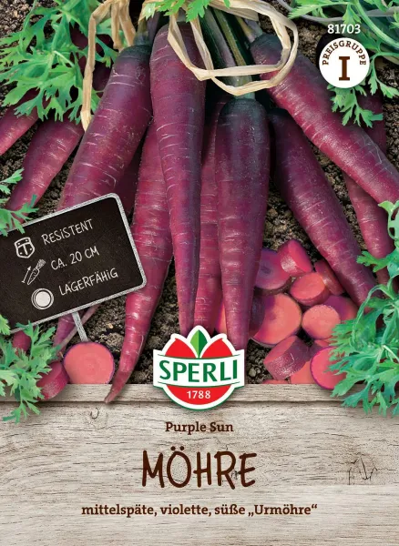 Sperli Möhren Purple Sun - Gemüsesamen