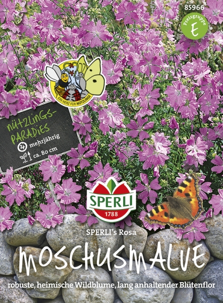 Sperli Moschusmalven SPERLI's Rosa - Blumensamen