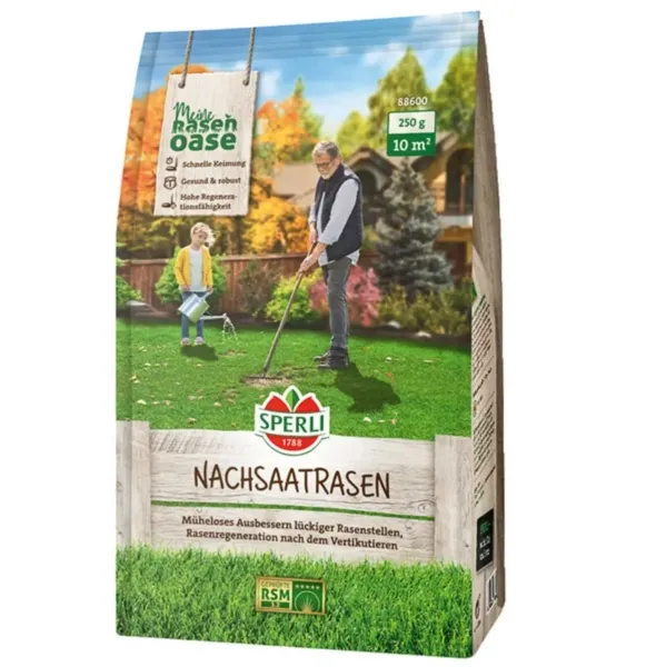 Sperli Nachsaat Rasensamen - 250 g für ca. 10 m²